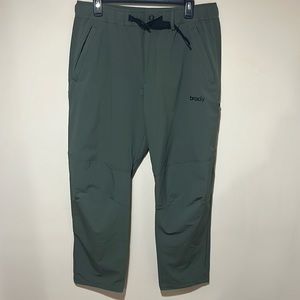 Brady Brand Trail Pant Sz Large in Forest Green